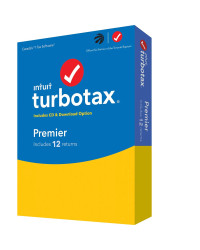 Intuit TurboTax Premier 2021 - 12 Returns - Bilingual